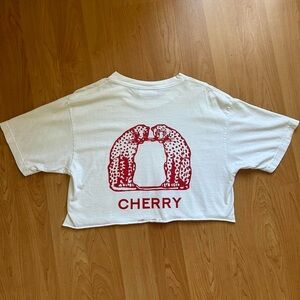 RARE Cherry LA Cheetah Tee